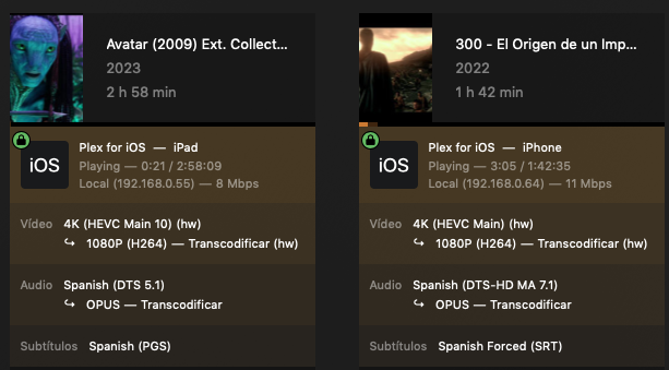 Plex using NVIDIA GPU 1