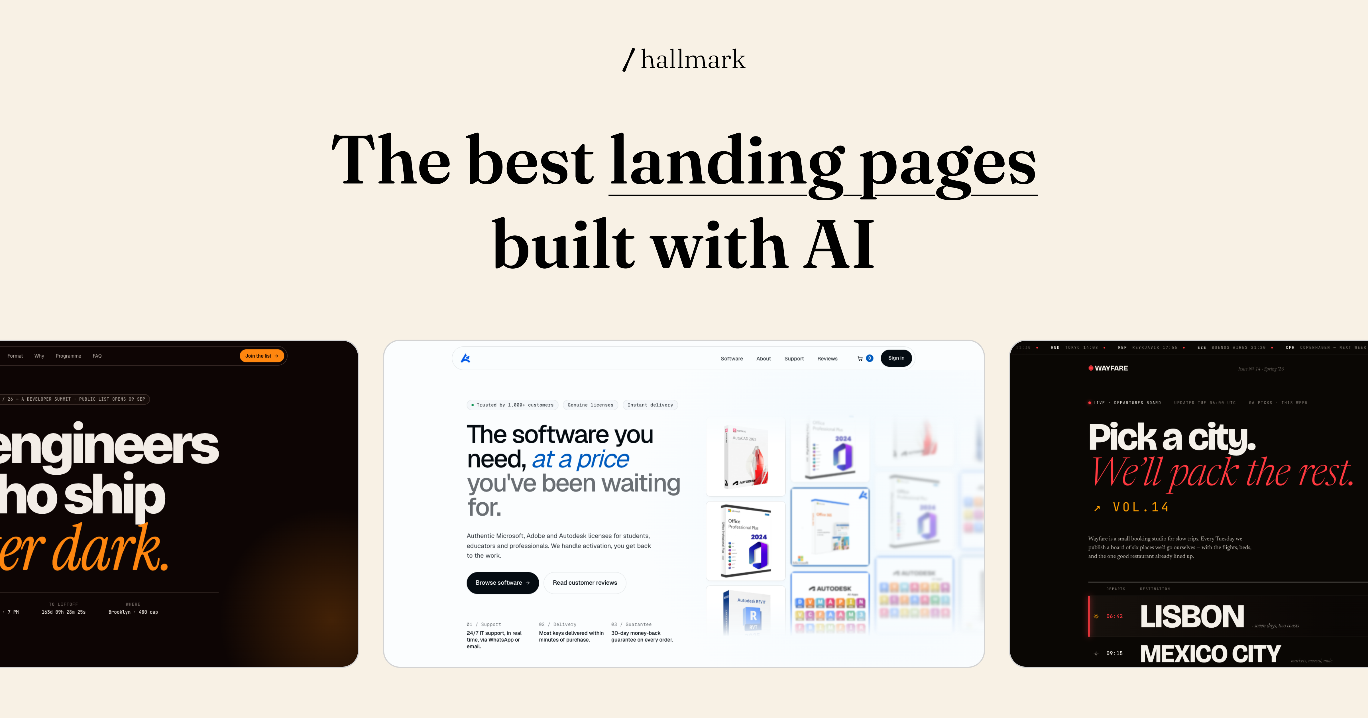 Hallmark — A design skill that refuses to look AI-generated