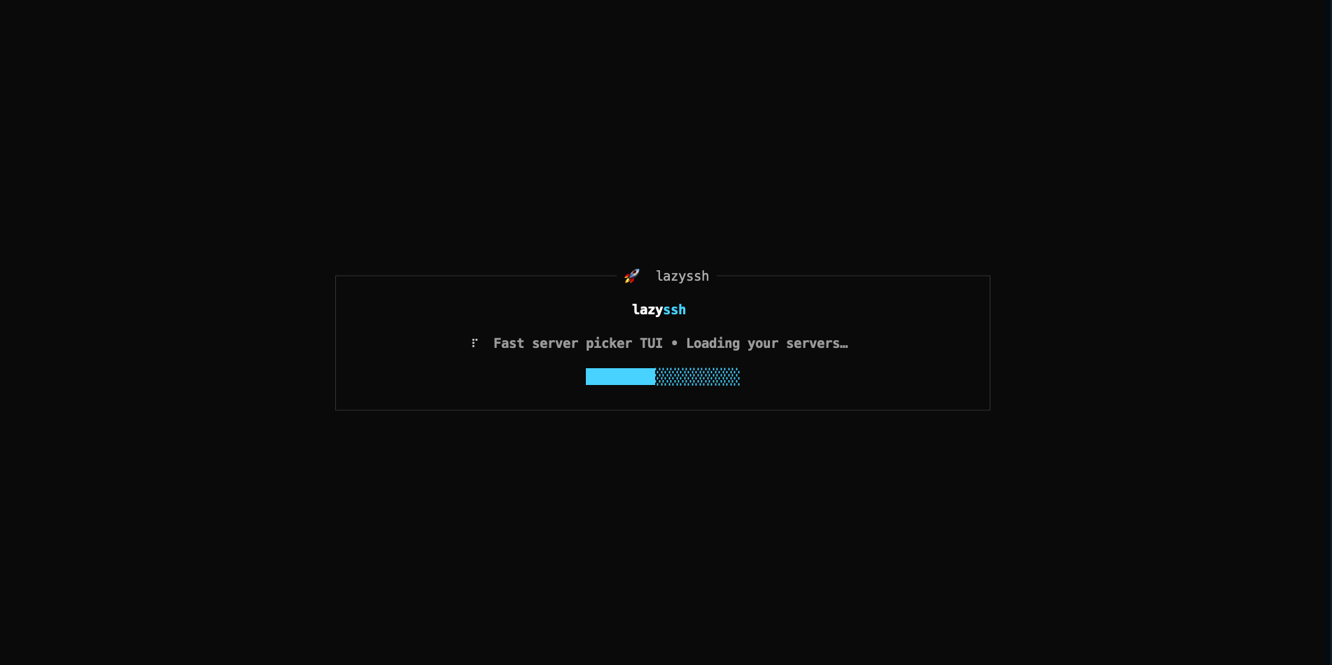 App starting splash/loader
